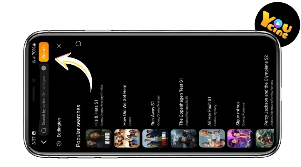Busca e filtros integrados