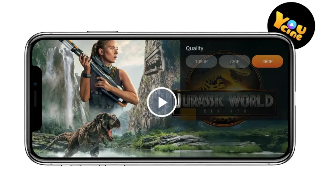 Streaming em HD e SD