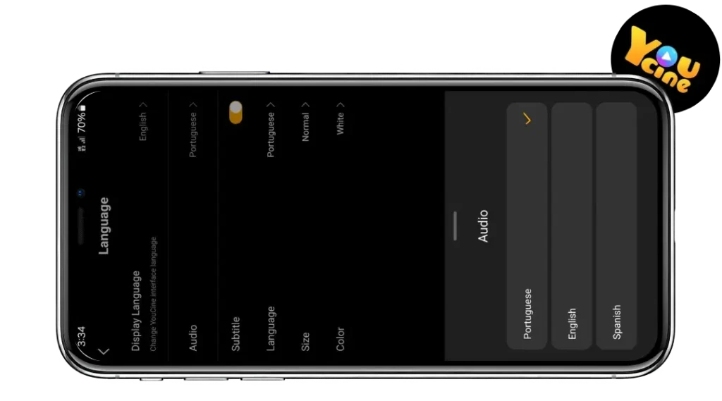 Suporte a vários idiomas